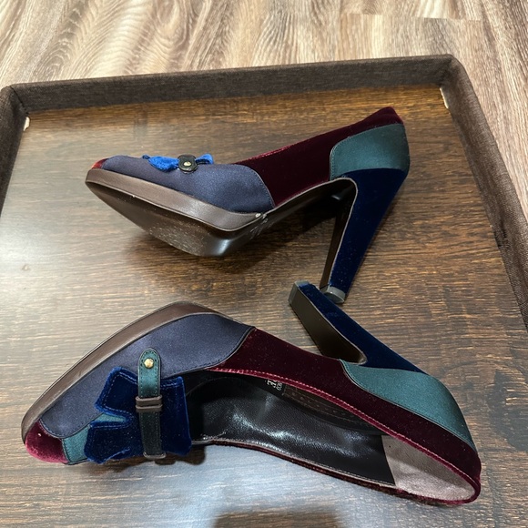 Gianfranco Ferré podium hills (36.5 size) - Picture 6 of 6